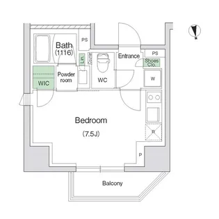 スタイリオ川崎【11階】の間取り