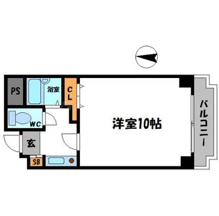 セブンスヒルⅡ【5階】の間取り
