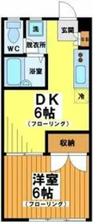 サザンハウス【1階】の間取り