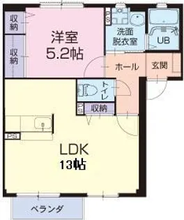 ターミナルステージ初台【1階】の間取り