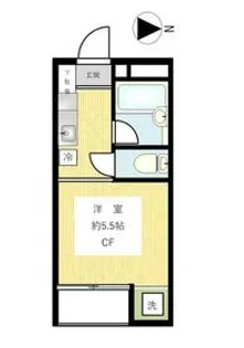 目黒壱番館【2階】の間取り