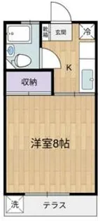 サカエハイツ【1階】の間取り