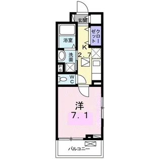 ソラーレ【1階】の間取り