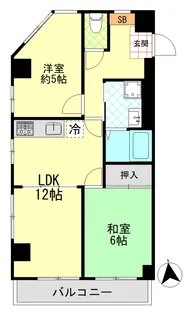 エンゼルハイム梅屋敷第2【3階】の間取り