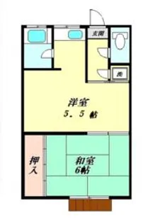 丸藤荘A棟【2階】の間取り