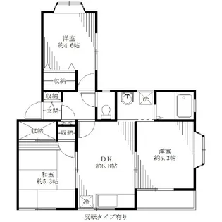 プラザ天神PartⅠ【2階】の間取り