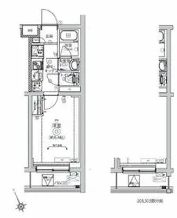 ベルシード横濱南太田Ⅱ【303号室】の間取り
