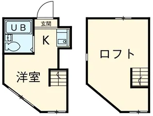 ネオステーションプラザ日吉EAST【105号室】の間取り