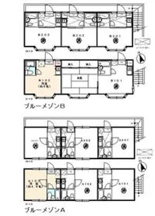 ブルーメゾン【1階】の間取り