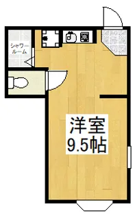 フローレンス弥生【1階】の間取り