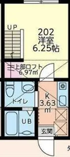 ミラージュ【2階】の間取り