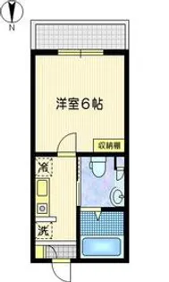 RESIDENCEメルヴェイユ【1階】の間取り