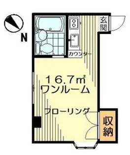 佐々木マンション【2階】の間取り