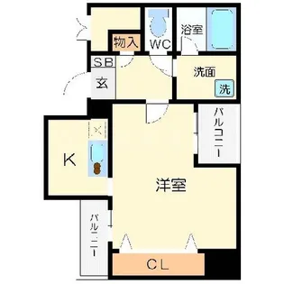 東和ビル【4階】の間取り