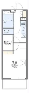 レオパレスFLATELIER【2階】の間取り