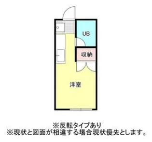 セントラルヒルズ【B208号室】の間取り