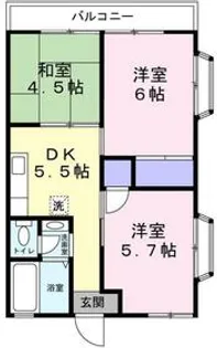 フェリーチェ【2階】の間取り