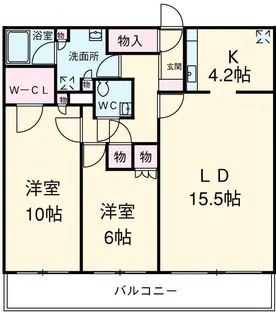 タワーコート北品川【36階】の間取り