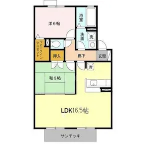 sogno via lattea【1階】の間取り