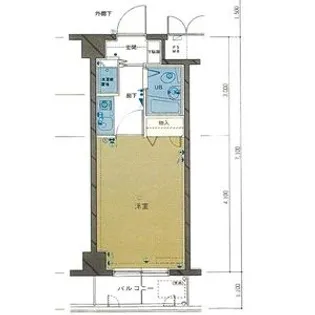 シティライブ多摩川【6階】の間取り