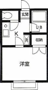 メゾンワカバ【1階】の間取り