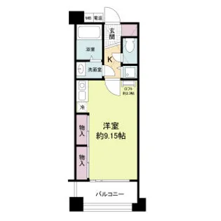 フォレステージュ江坂垂水町【7階】の間取り