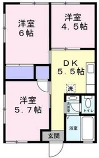 フェリーチェ【1階】の間取り