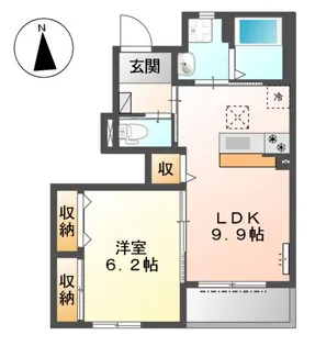 ファミリー レジデンス【1階】の間取り