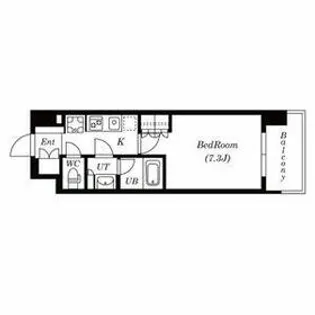 プラチナレジデンス【12階】の間取り