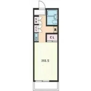 ラマシア御幸町【314号室】の間取り