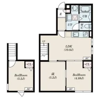 Hof Platz KT【1階】の間取り