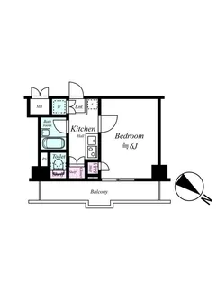 ルーブル下丸子弐番館【108号室号室】の間取り