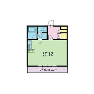 ルミエール馬渕【402号室】の間取り