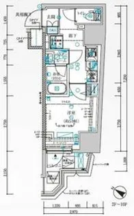 メインステージ横濱弥生町【8階】の間取り