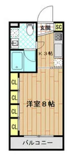 K’s city1【2階】の間取り