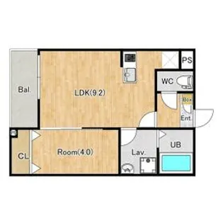 (仮称)ジーメゾン春日部浜川戸【1階】の間取り