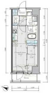 ミライズ横濱SOUTHレジデンス【1階】の間取り