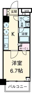 MFPRコート武蔵小山【6階】の間取り