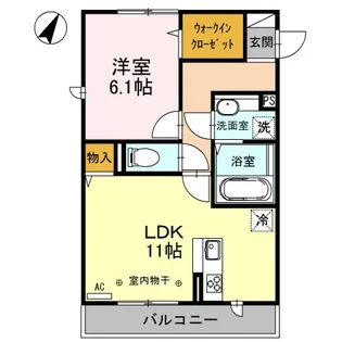 GRANDFORT CHOEI【3階】の間取り