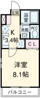 番匠参番館【1階】の間取り
