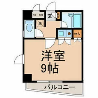 メゾンムツミ50【2階】の間取り