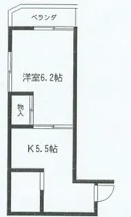 ビバリーヒルズ緑ヶ丘【2階】の間取り