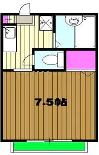 クレストハイム【2階】の間取り