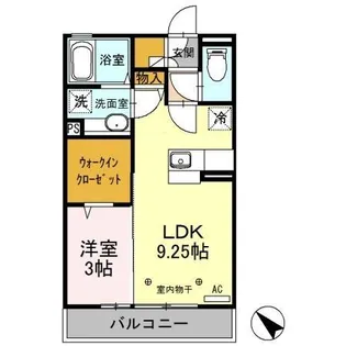 ガッティーノ【2階】の間取り