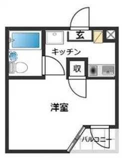 スカイコート日吉第2【3階】の間取り