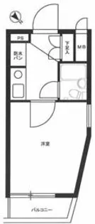 ルーブル南馬込【2階】の間取り