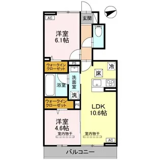 リンクベース2【1階】の間取り