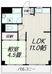 グレイスビル【3階】の間取り