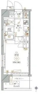 クレイシア池上リフィール【6階】の間取り