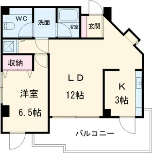 Ns21やごと【C306号室】の間取り